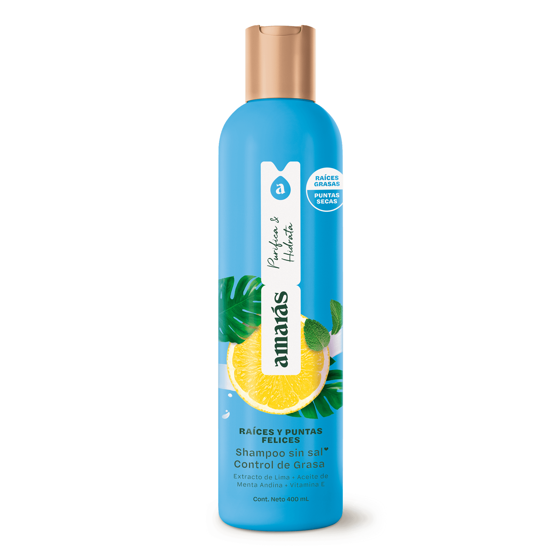 SHAMPOO SIN SAL ♡ CONTROL DE GRASA