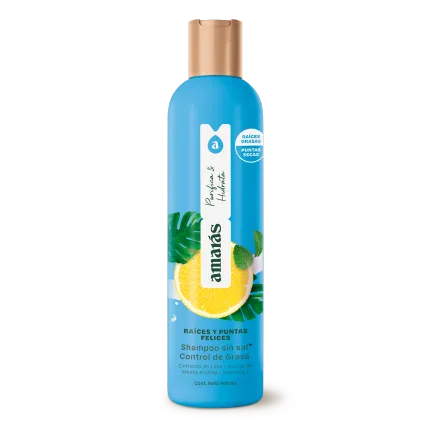 SHAMPOO SIN SAL ♡ CONTROL DE GRASA