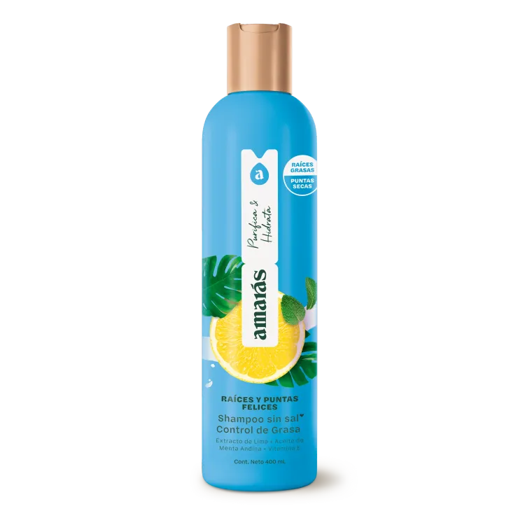 SHAMPOO SIN SAL ♡ CONTROL DE GRASA