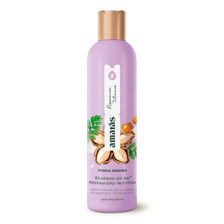 SHAMPOO SIN SAL ♡ RESTAURADOR NUTRITIVO